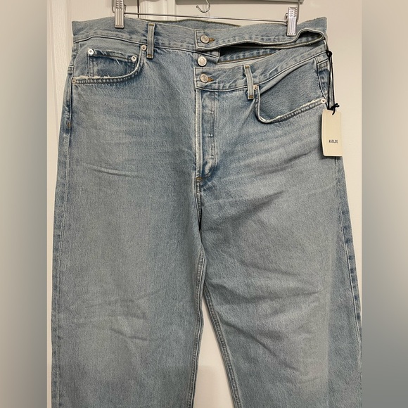 NWT Agolde Broken Waistband Jeans - Picture 2 of 8